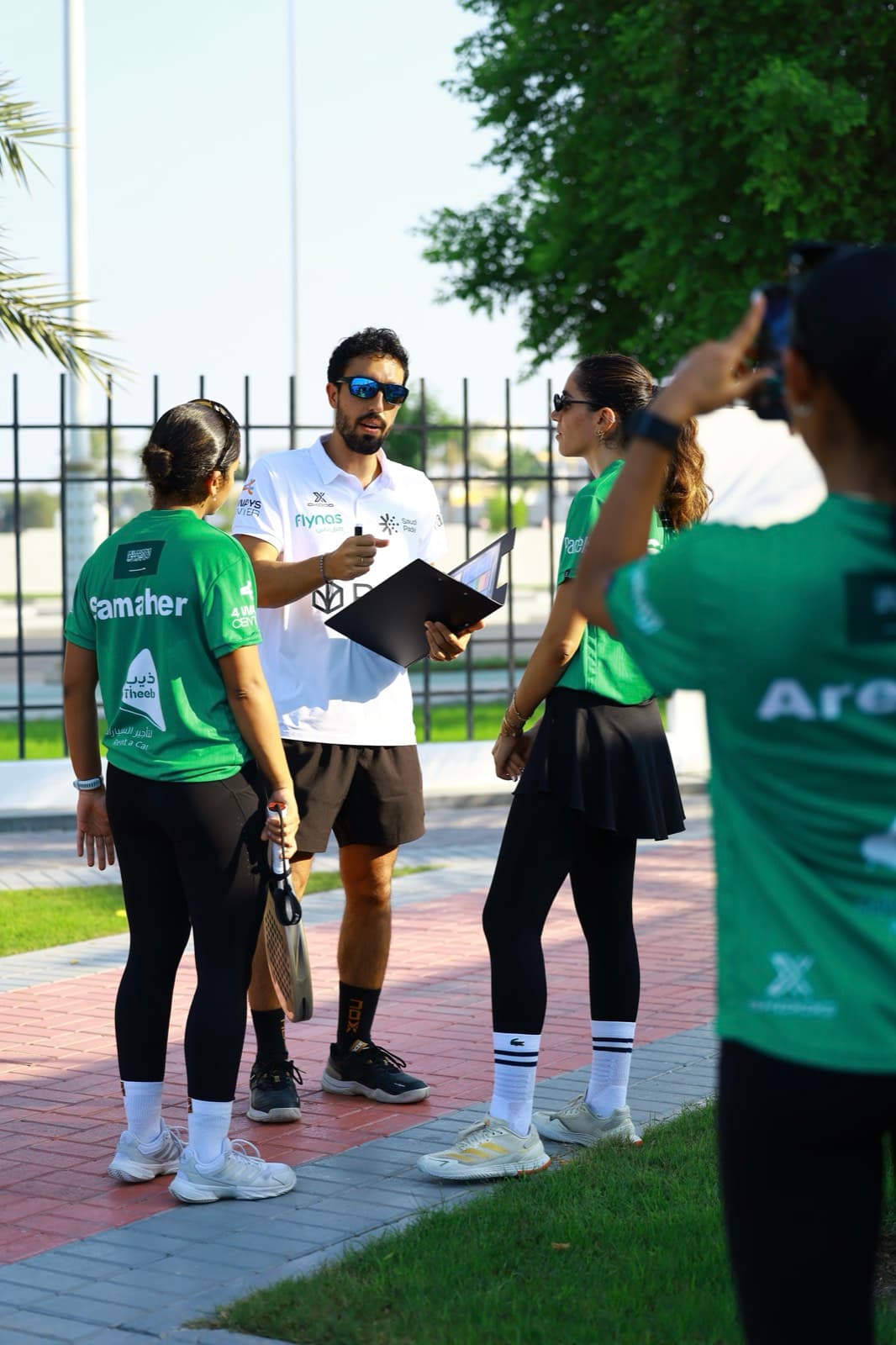 B-Padel academy training