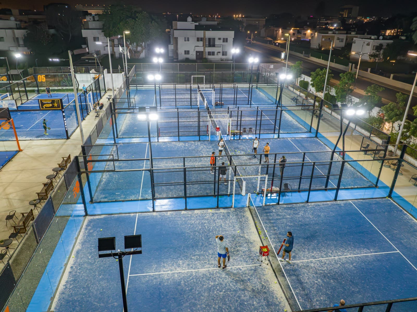 B-Padel Khalidiyyah outdoor courts